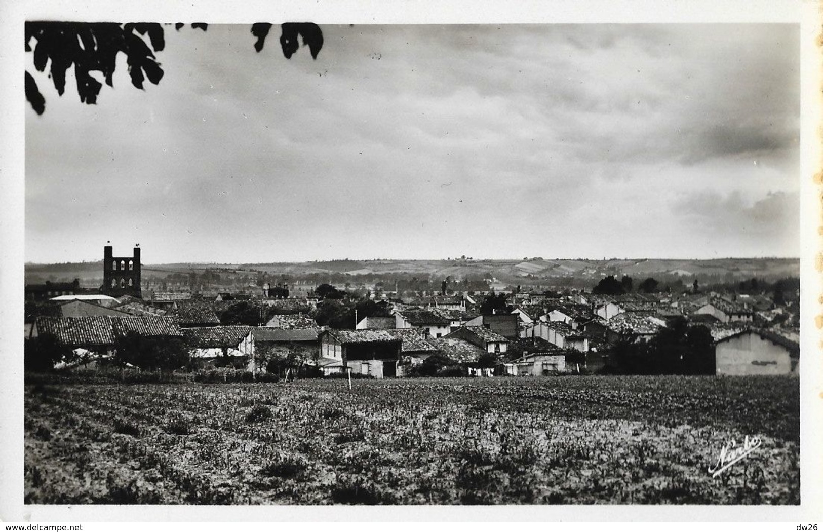 Villefranche De Lauragais (Haute Garonne) - Vue Générale - Carte Narbo Non Circulée - Other & Unclassified