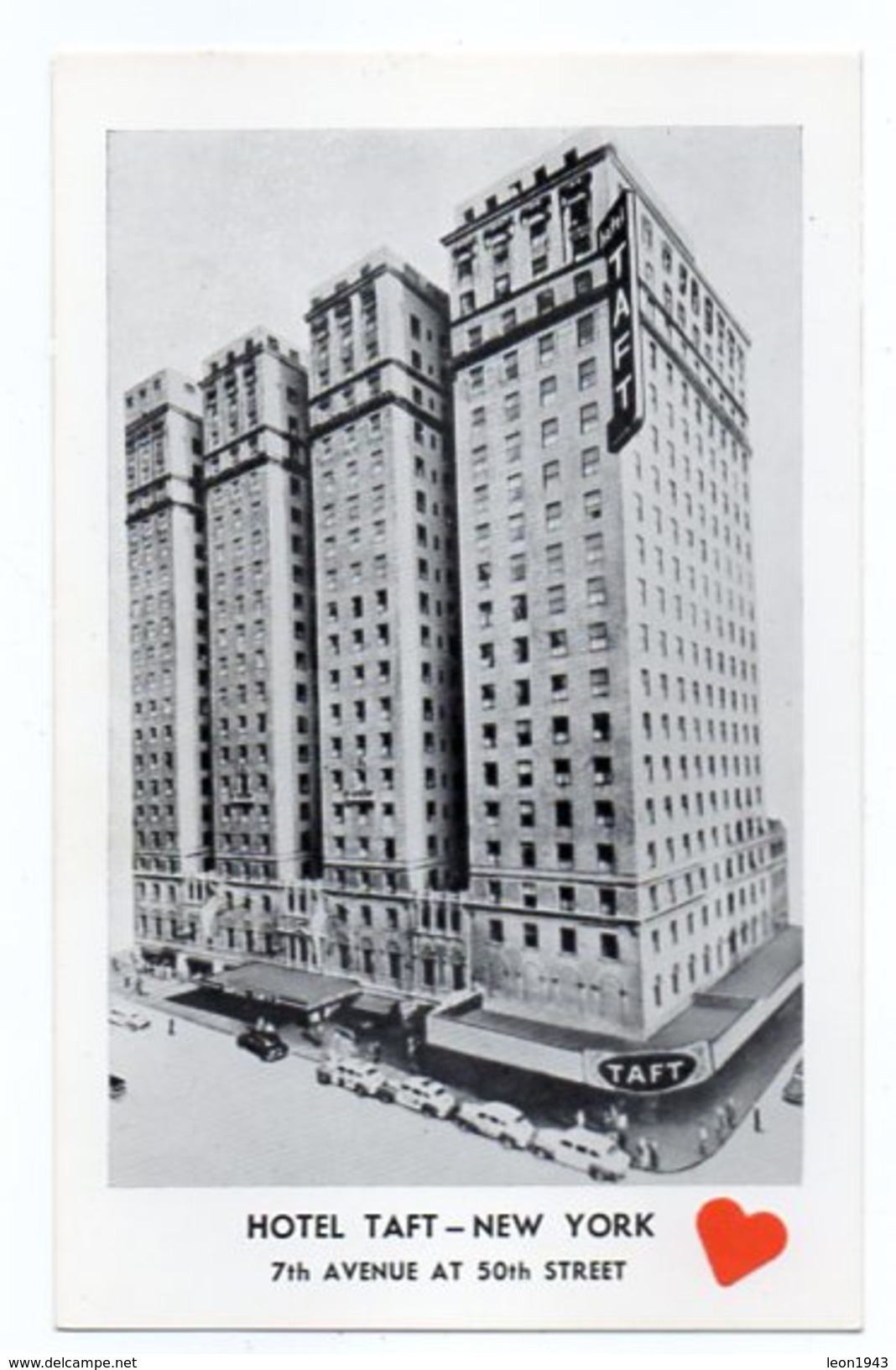 15556-LE-ETATS UNIS-HOTEL TAFT-NEW YORK-7th AVENUE AT 50th STREET--ON TIMES SQUARE AT RADIO CITY - Time Square