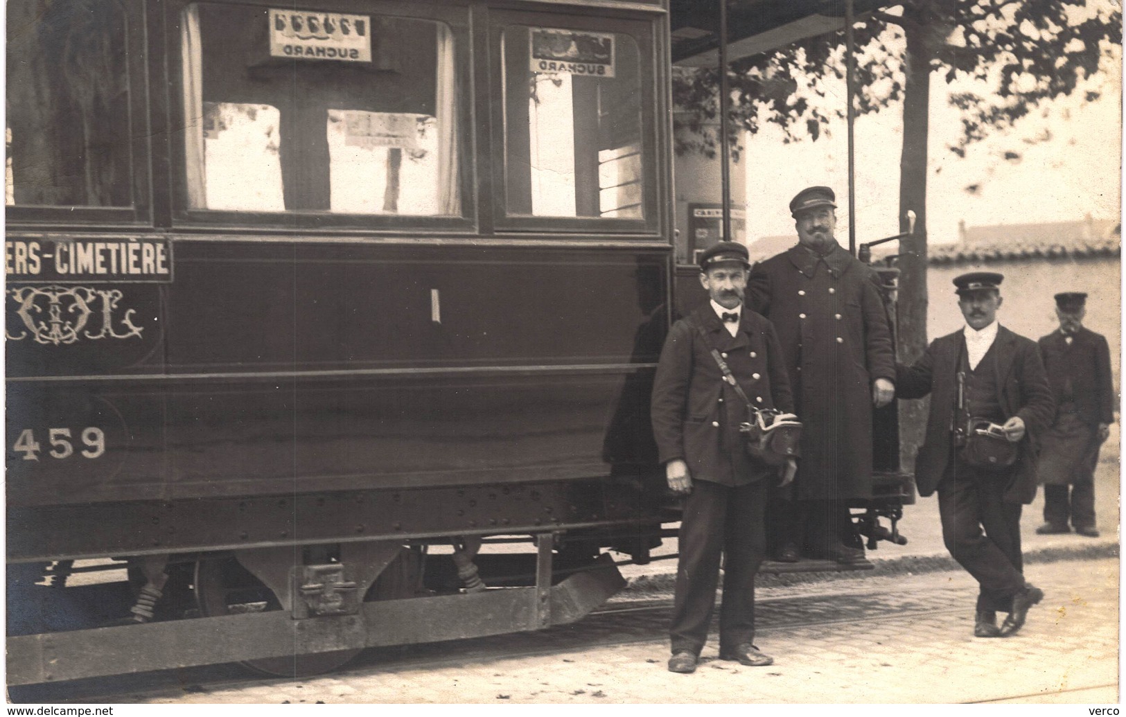 Carte Postale Ancienne De LYON - TRAIN - Other & Unclassified