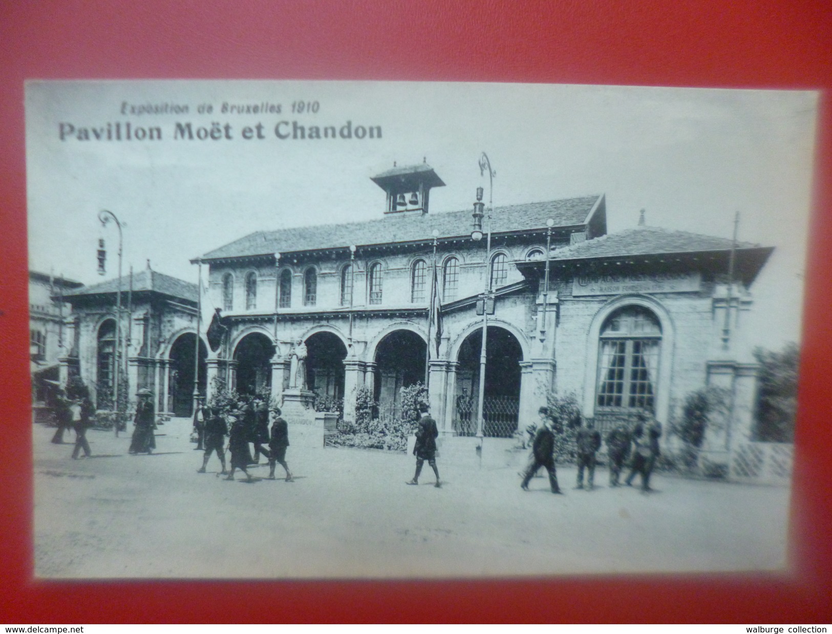 Bruxelles: Expo 1910 :Pavillon "Moët Et Chandon" (B41) - Expositions Universelles