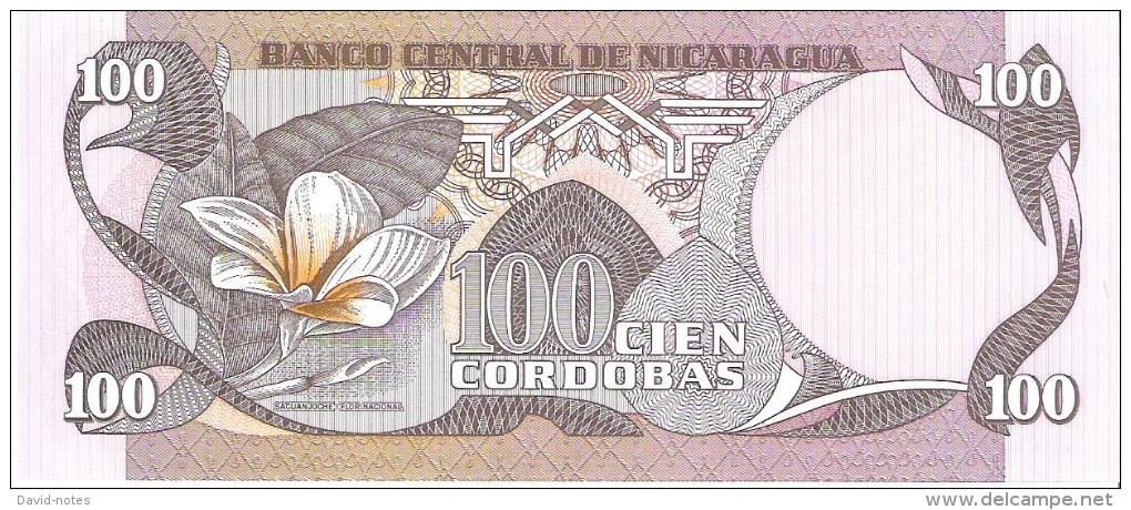 Nicaragua - Pick 141 - 100 Cordobas 1984 - Unc - Nicaragua