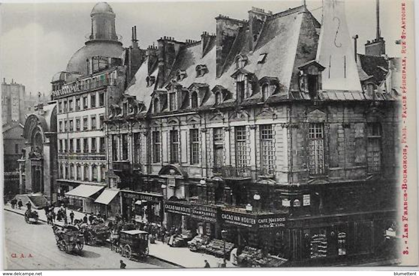 CPA 4e Arrondissement Paris Les Francs Bourgeois école Hôtel Non Circulé éditeur CL A.A - Paris (04)