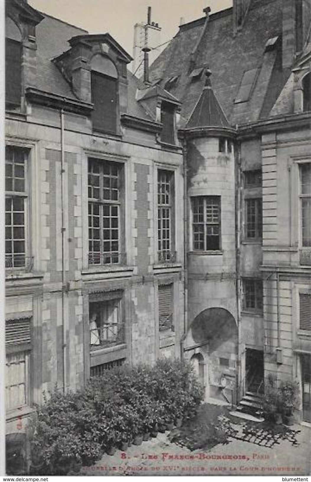 CPA 4e Arrondissement Paris Les Francs Bourgeois école Hôtel Non Circulé éditeur CL A.A - Distrito: 04