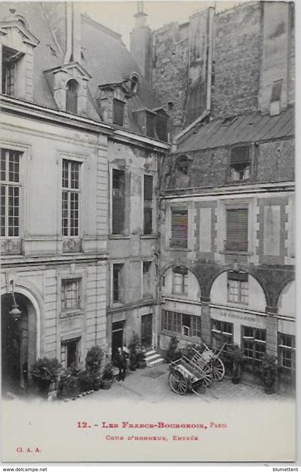 CPA 4e Arrondissement Paris Les Francs Bourgeois école Hôtel Non Circulé éditeur CL A.A - Distretto: 04