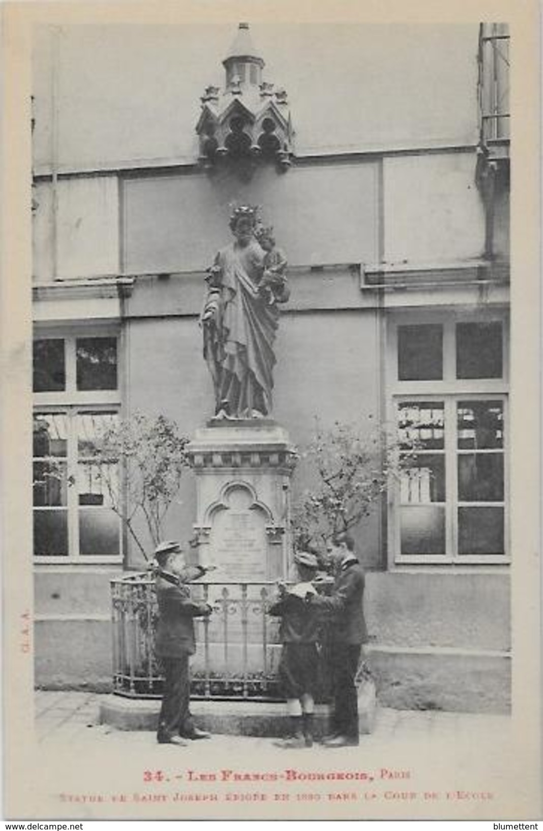 CPA 4e Arrondissement Paris Les Francs Bourgeois école Hôtel Non Circulé éditeur CL A.A - Arrondissement: 04