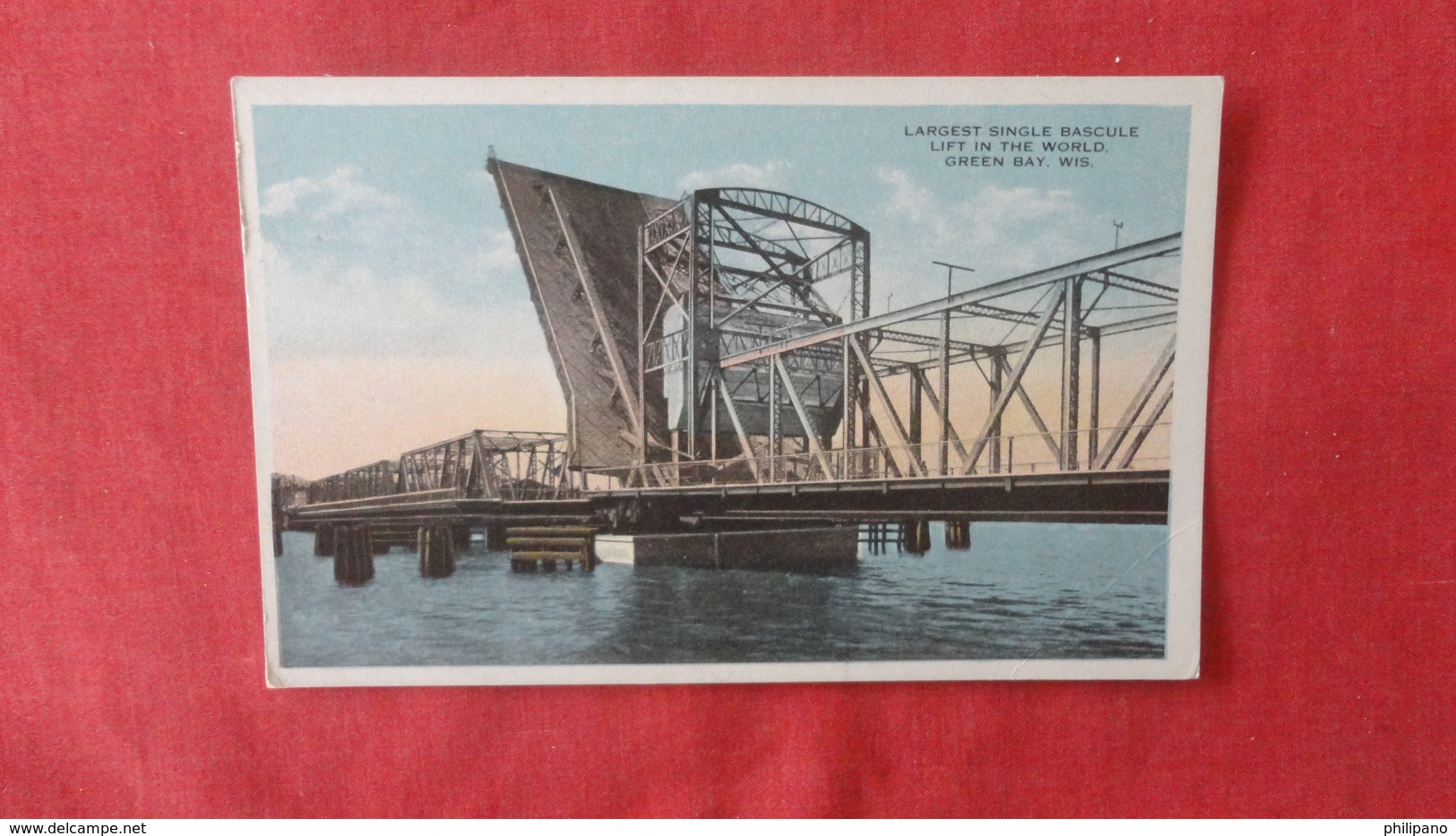 Largest Single Bascule Lift In World - Wisconsin > Green Bay  Ref 2554 - Green Bay