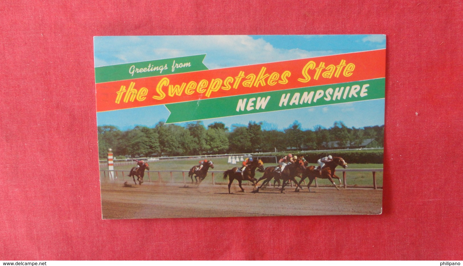 Horse Racing The Sweepstakes State    New Hampshire > Concord  Ref 2554 - Concord