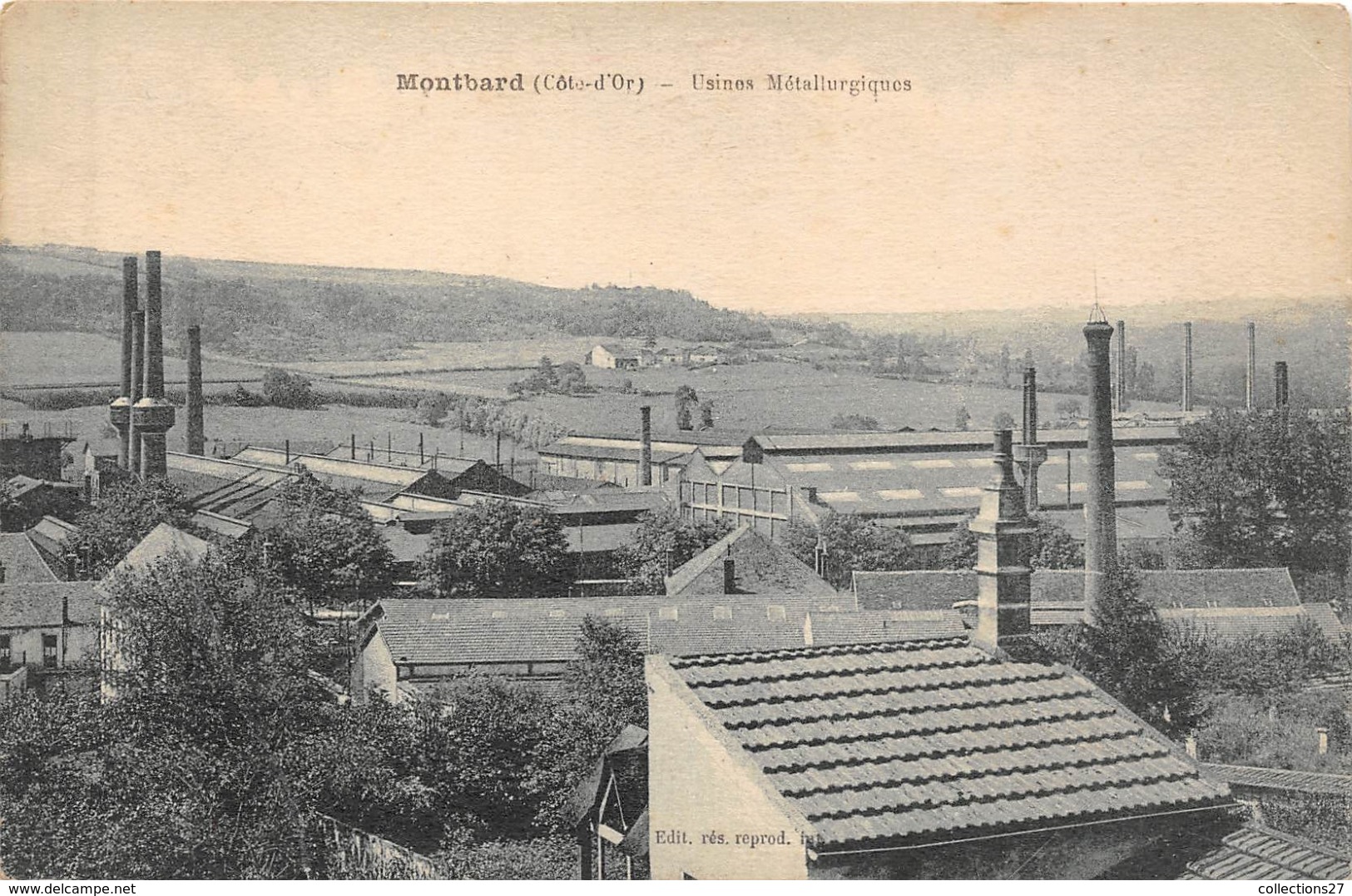 21-MONTBARD- USINE METALLURGIQUES - Montbard