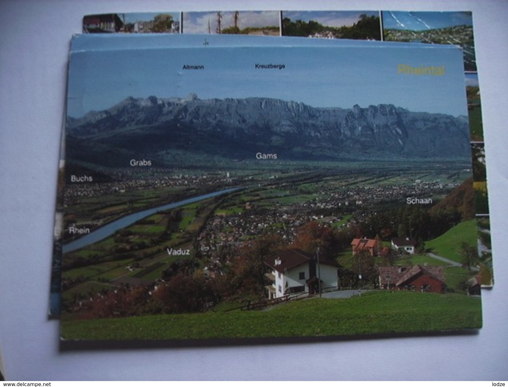 Liechtenstein Rheintal  Blick Auf Vaduz - Liechtenstein
