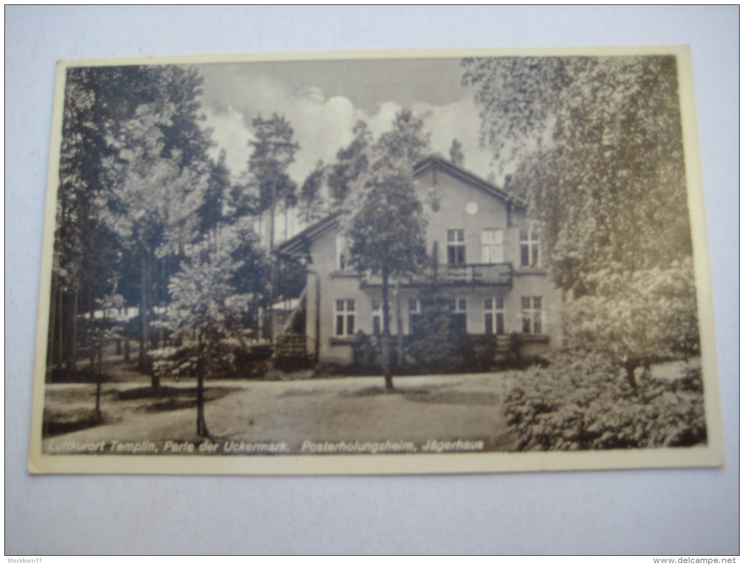 TEMPLIN , Posterholungsheim   , Schöne Karte Um 1930 - Templin