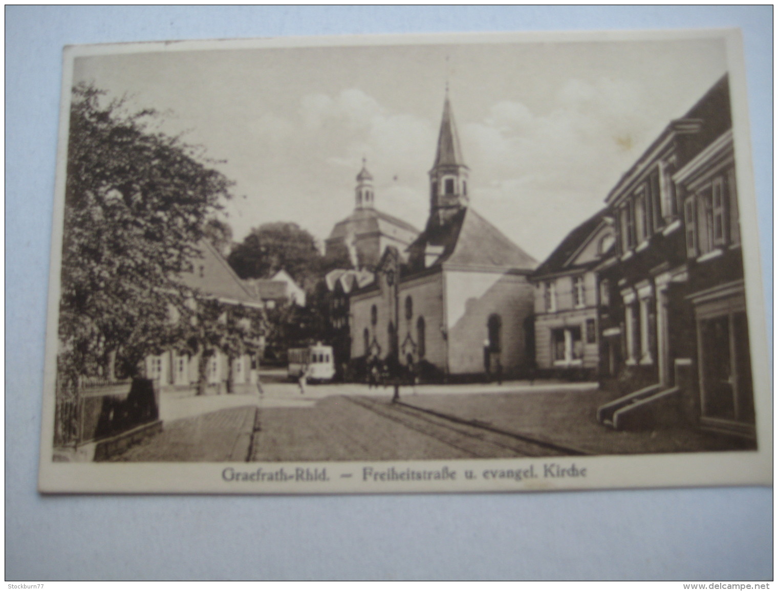 GRÄFRATH , Strassenbahn   , Schöne Karte Um 1948 - Solingen