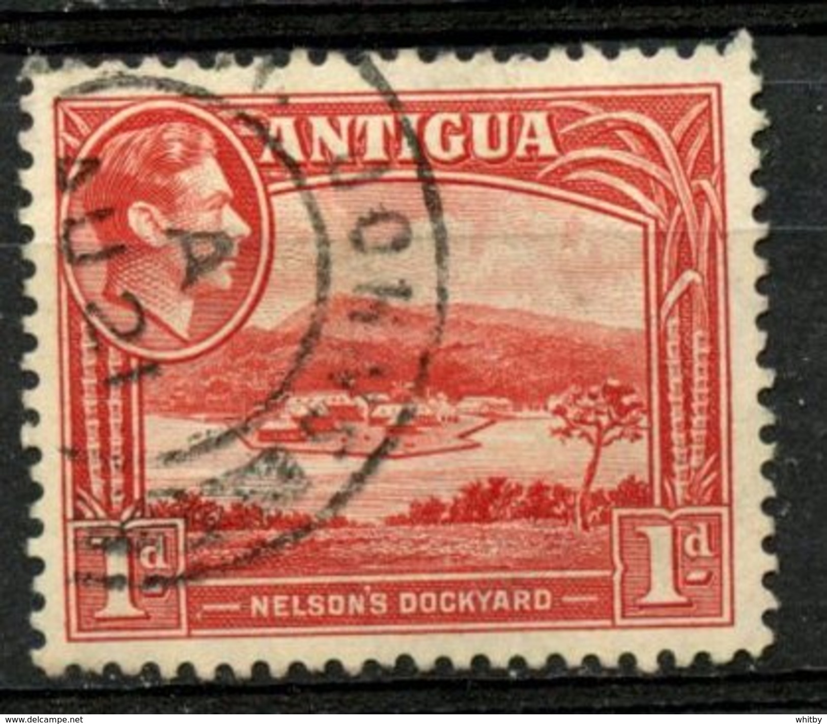 Antigua 1938 2p Dockyard Issue #85 - 1858-1960 Crown Colony