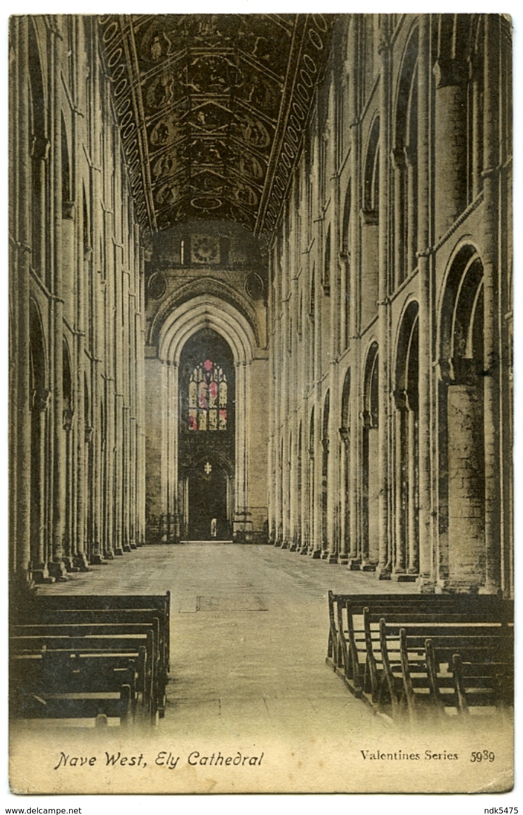 ELY CATHEDRAL : NAVE WEST / ADDRESS - LONDON, EALING, GRANGE ROAD COURT - Ely