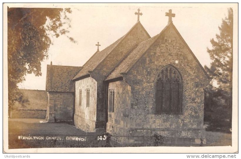 Wiltshire - STANDLYNCH, Chapel, Downton - Real Photo Used 1912 - Other & Unclassified