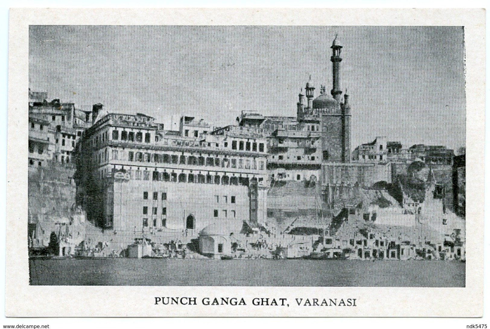 INDIA : VARANASI - PUNCH GANGA GHAT - India