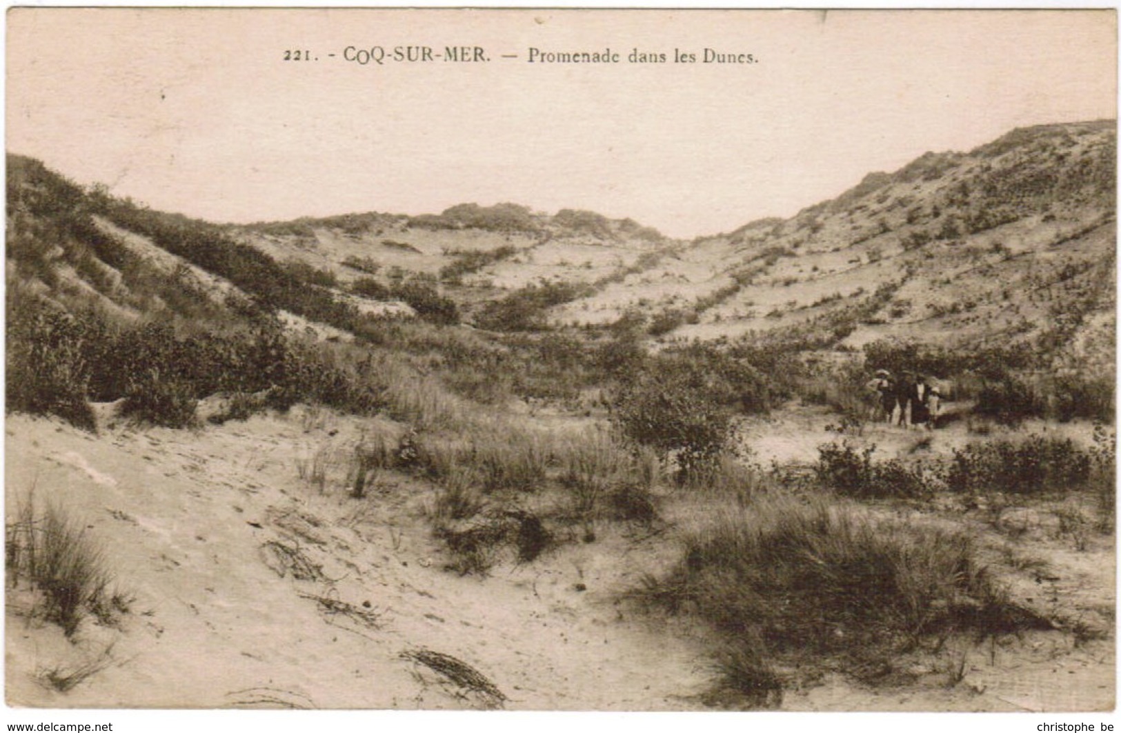 De Haan, Coq Sur Mer, Den Haan, Promenade Dans Les Dunes (pk32917) - De Haan