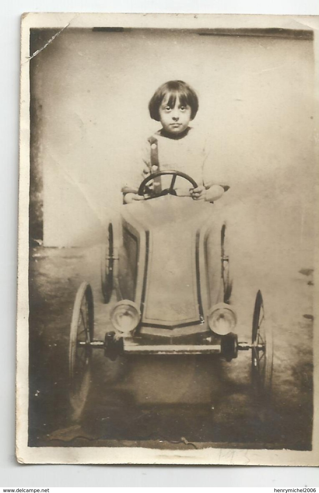 Photographie Voiture Jouet Enfant 1930 Photo 6,3 X 9 Cm - Cars