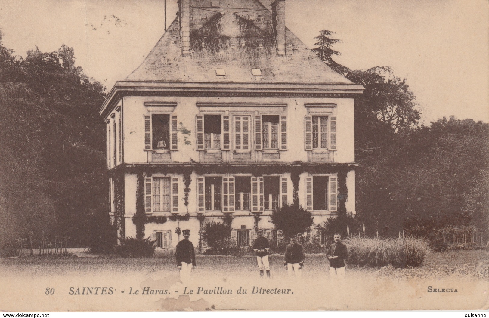 17 / 4 / 293  -   SAINTES  ( 17 )  -  LE  HARAS  -  LE  PAVILLON DU  DIRECTEUR - Saintes