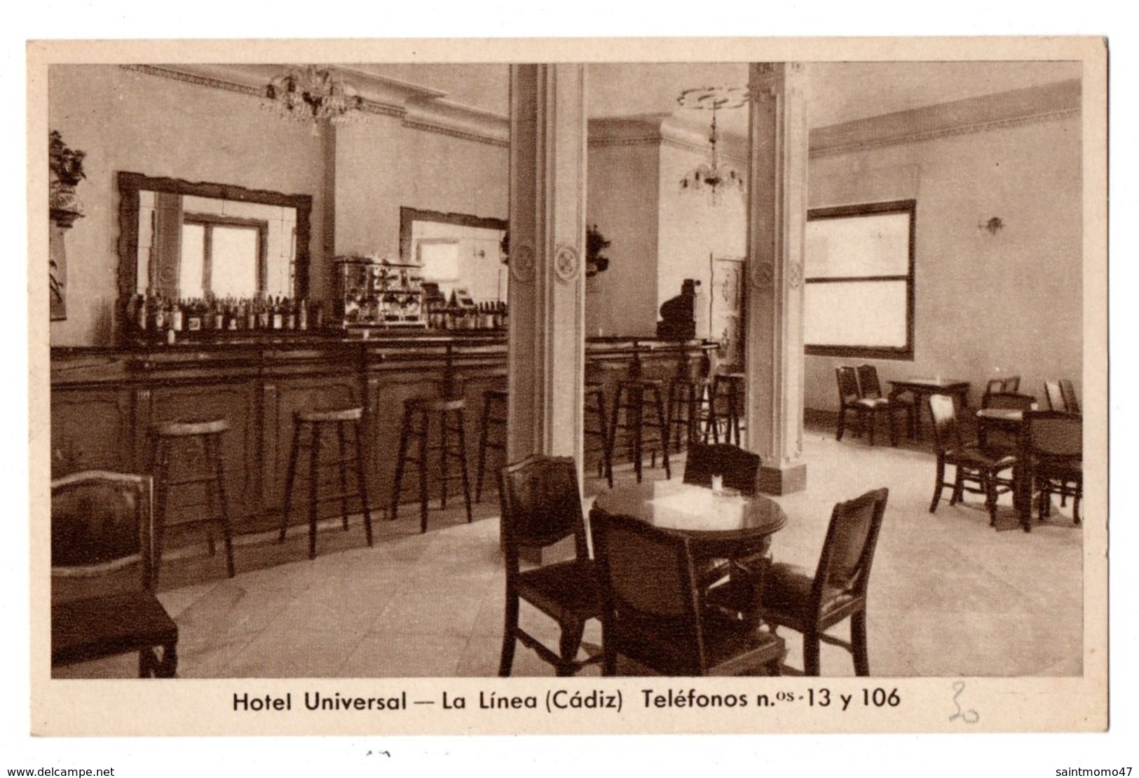 ESPAGNE . CADIZ . HOTEL UNIVERSAL . LA LINEA - Réf. N°1565 - - Cádiz