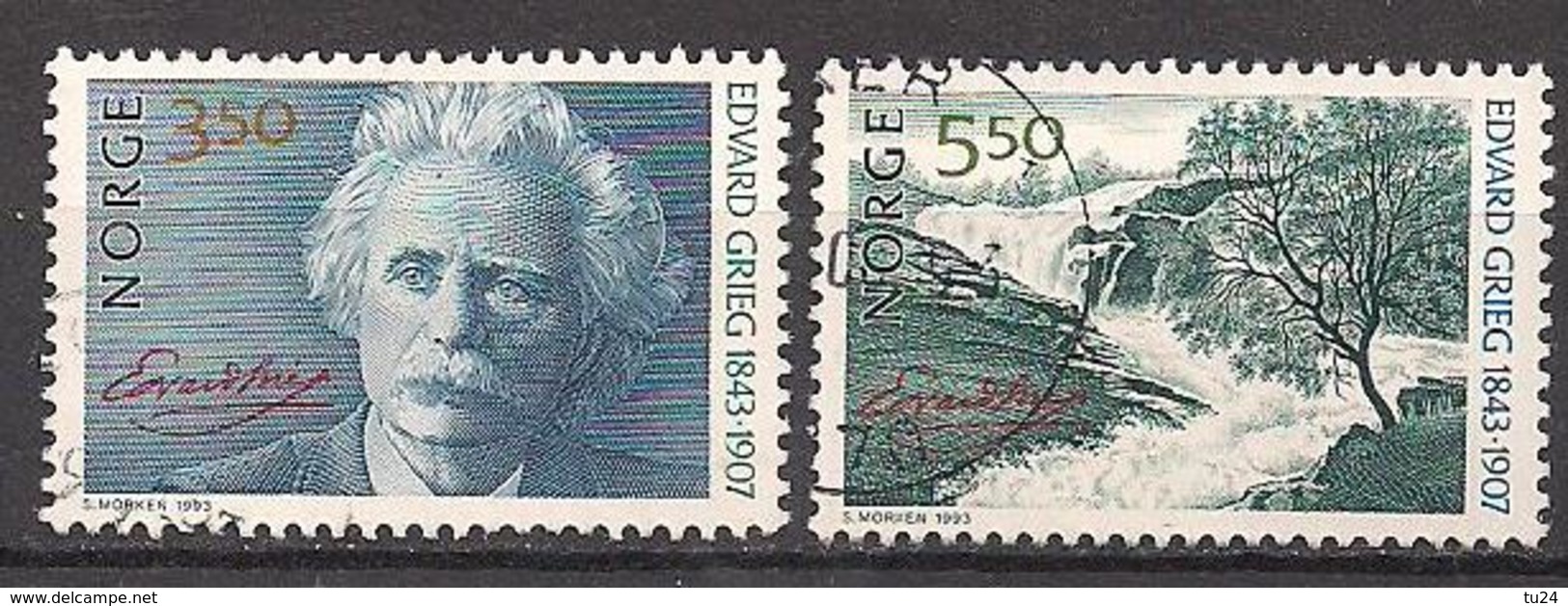 Norwegen  (1993)  Mi.Nr.  1125 + 1126  Gest. / Used  (4ff01) - Used Stamps