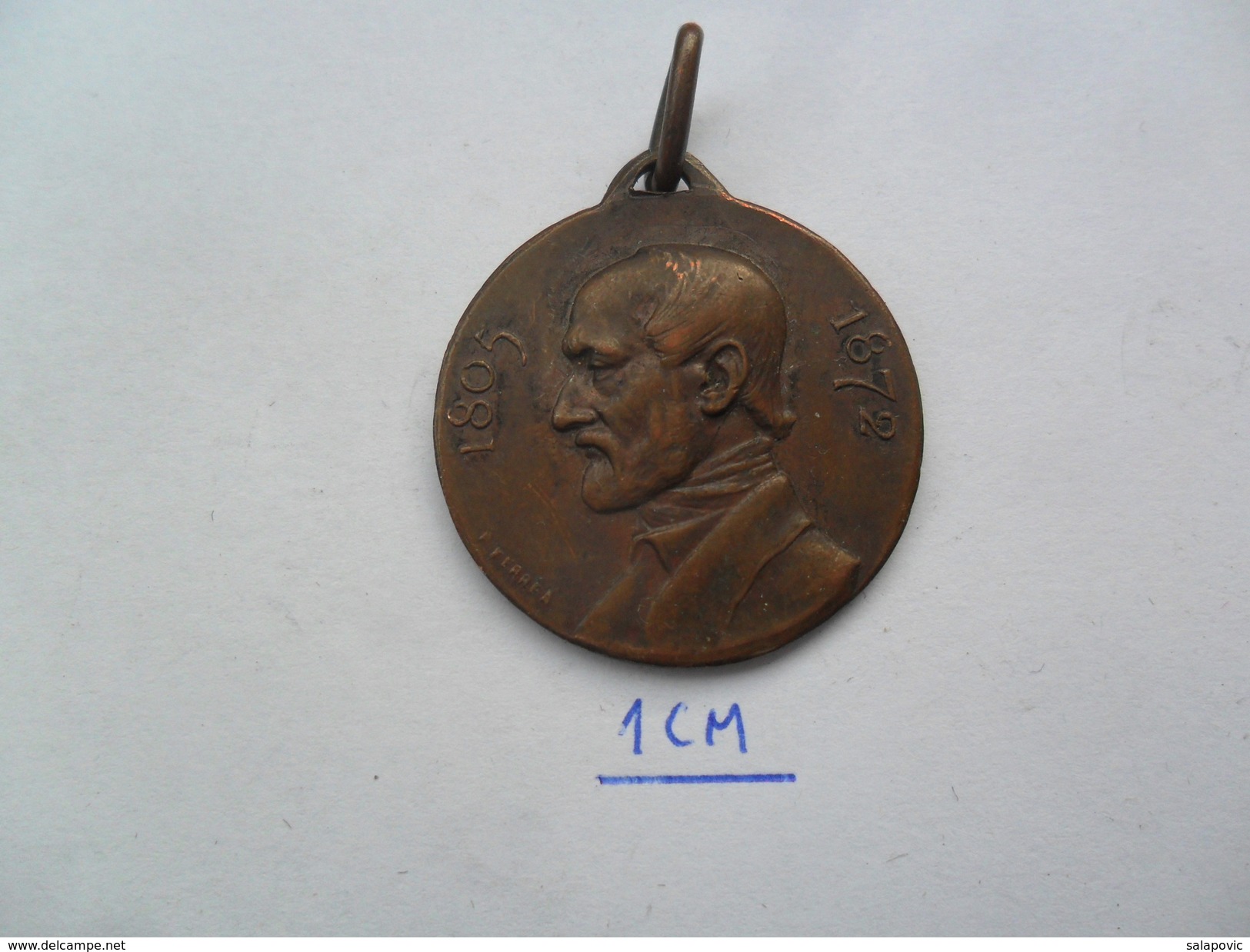 MEDAL 1805 1872 L'ITALIA UNITA RICORDI IL PRECURSORE7  PLIM - Italie