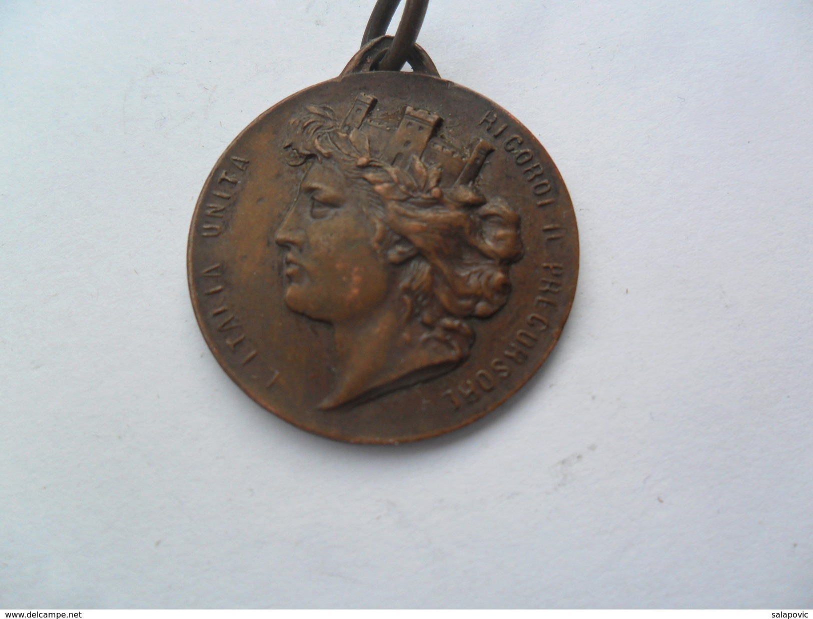 MEDAL 1805 1872 L'ITALIA UNITA RICORDI IL PRECURSORE7  PLIM - Italia