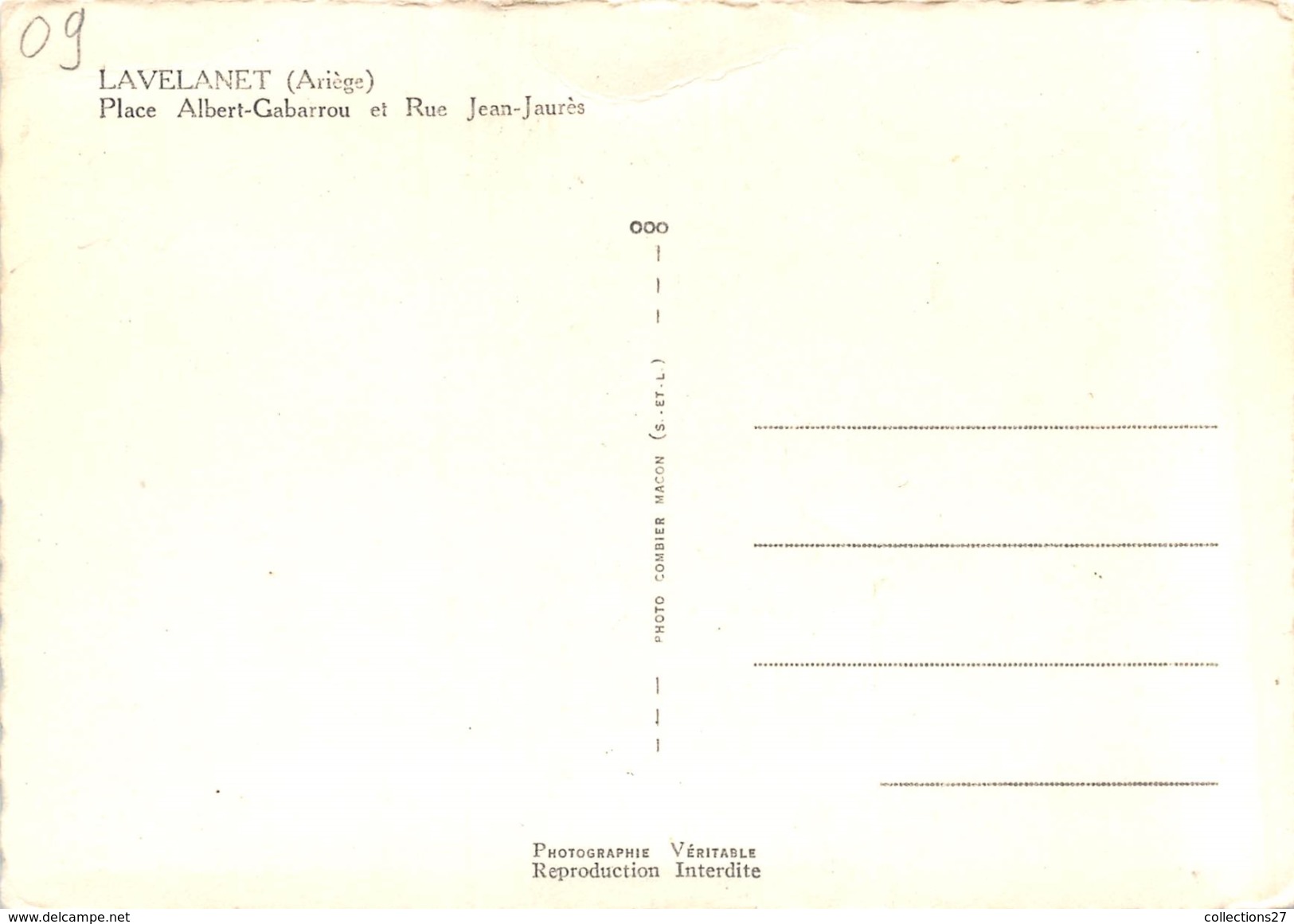 09-LAVELANET- PLACE ALBERT-GABARROU, ET RUE JEAN JAURES - Lavelanet