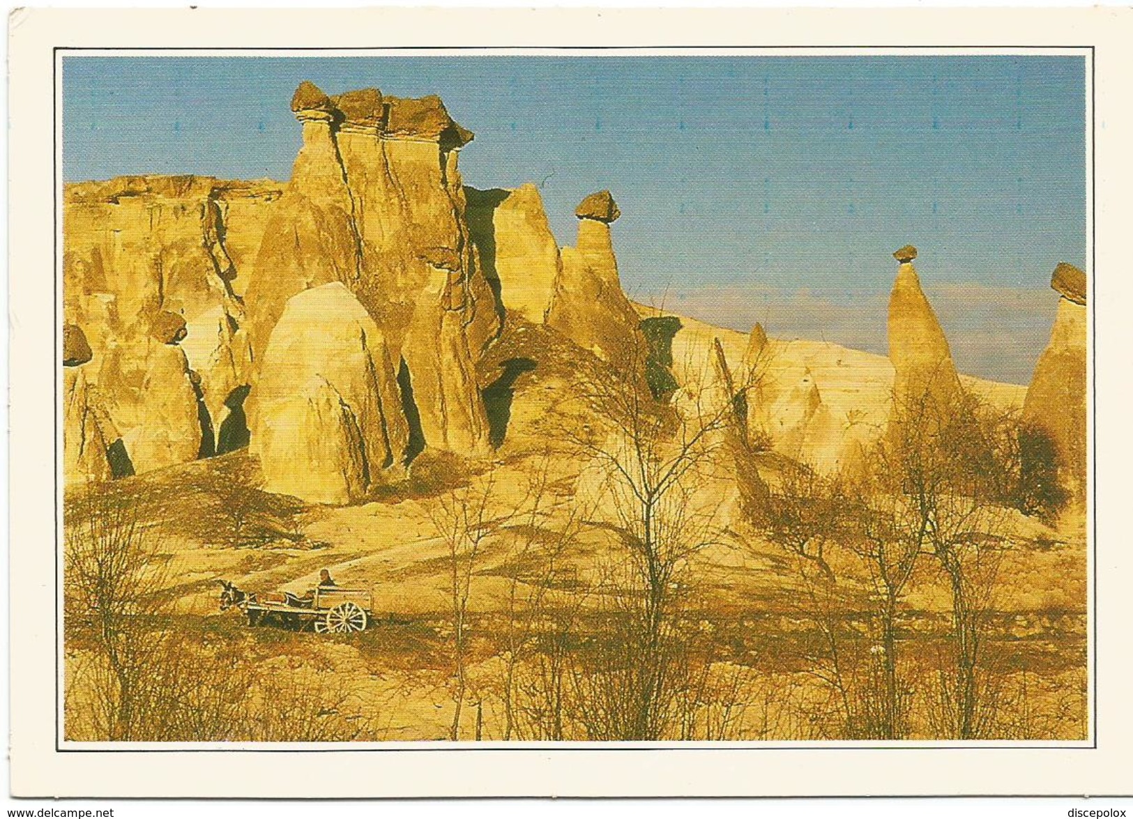 V857 Turchia - Cappadocia - I Camini Delle Fate - Cartolina Con Legenda Descrittiva - Azië