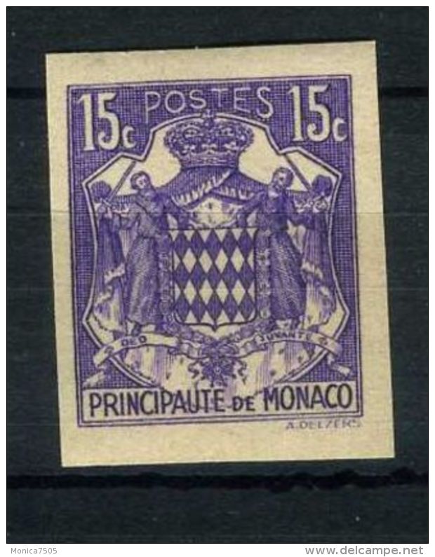 MONACO ( POSTE ) : Y&amp;T N° 158A, N D TIMBRE  NEUF  SANS  TRACE  DE  CHARNIERE , A  VOIR . - Errors And Oddities