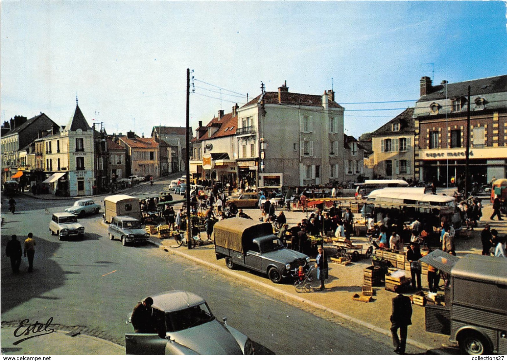 10-ROMILLY-SUR-SEINE- LA PLACE DES MARTYRES - Romilly-sur-Seine