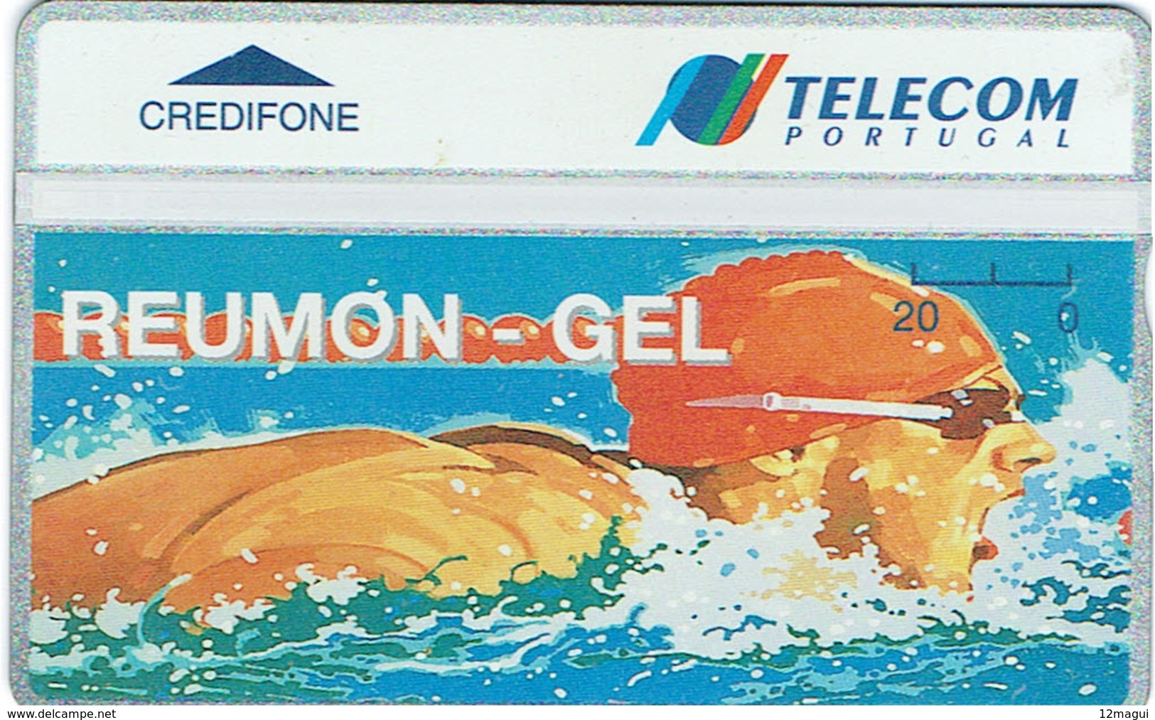 PHONECARDS-- PORTUGAL-TELECOM PORTUGAL. 20 U-- REUMON GEL-- MINT-- NOVO - Portugal