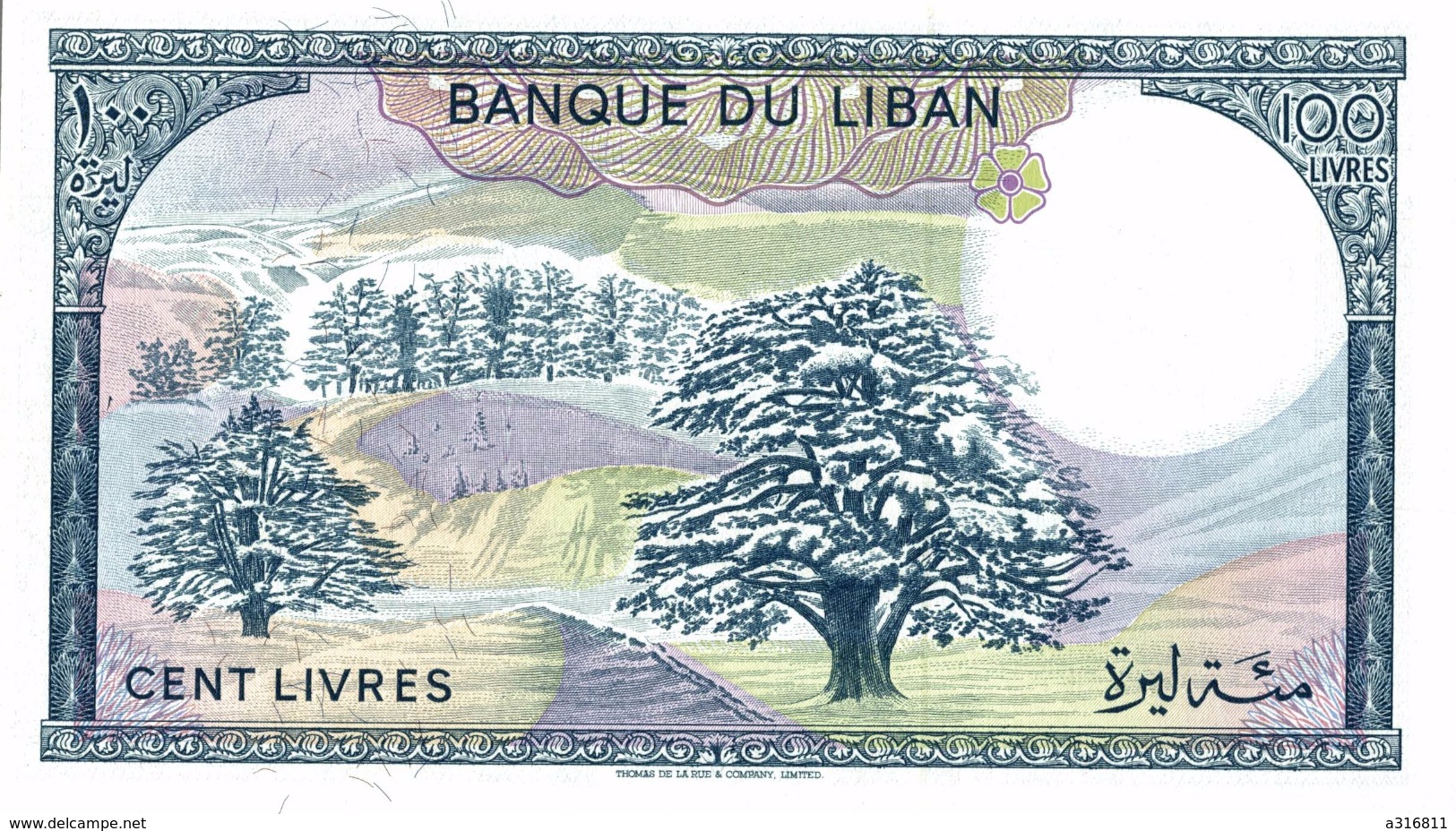 BANQUE DU LIBAN CENT LIVRES - Libyen