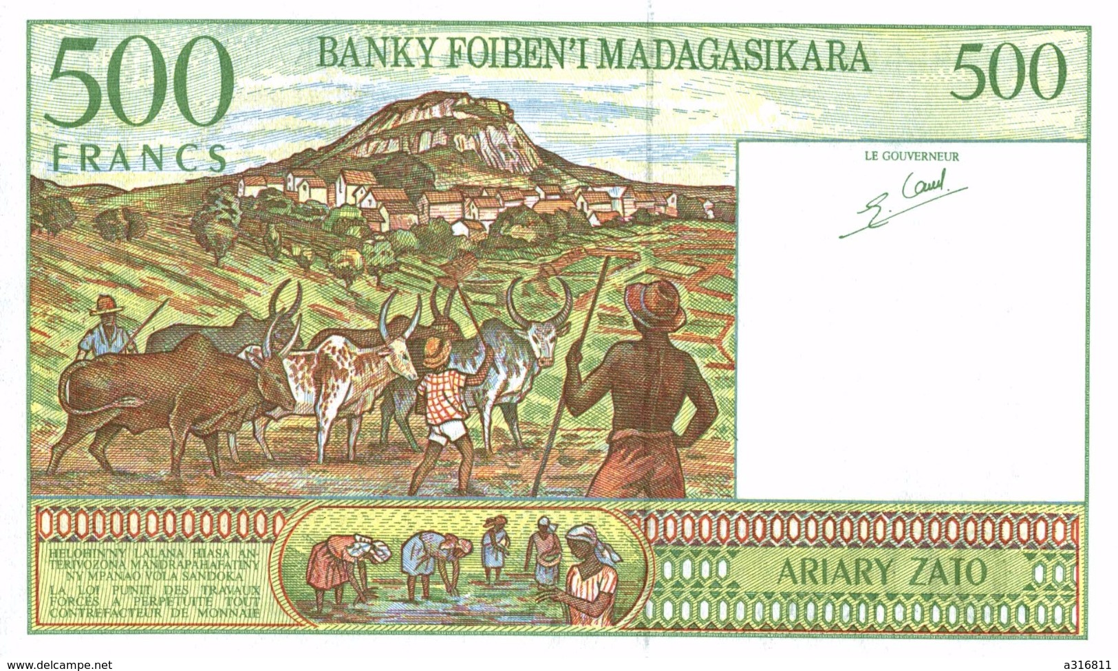 BANKY FOIBEN I MADAGASIKARA  500 - Madagascar