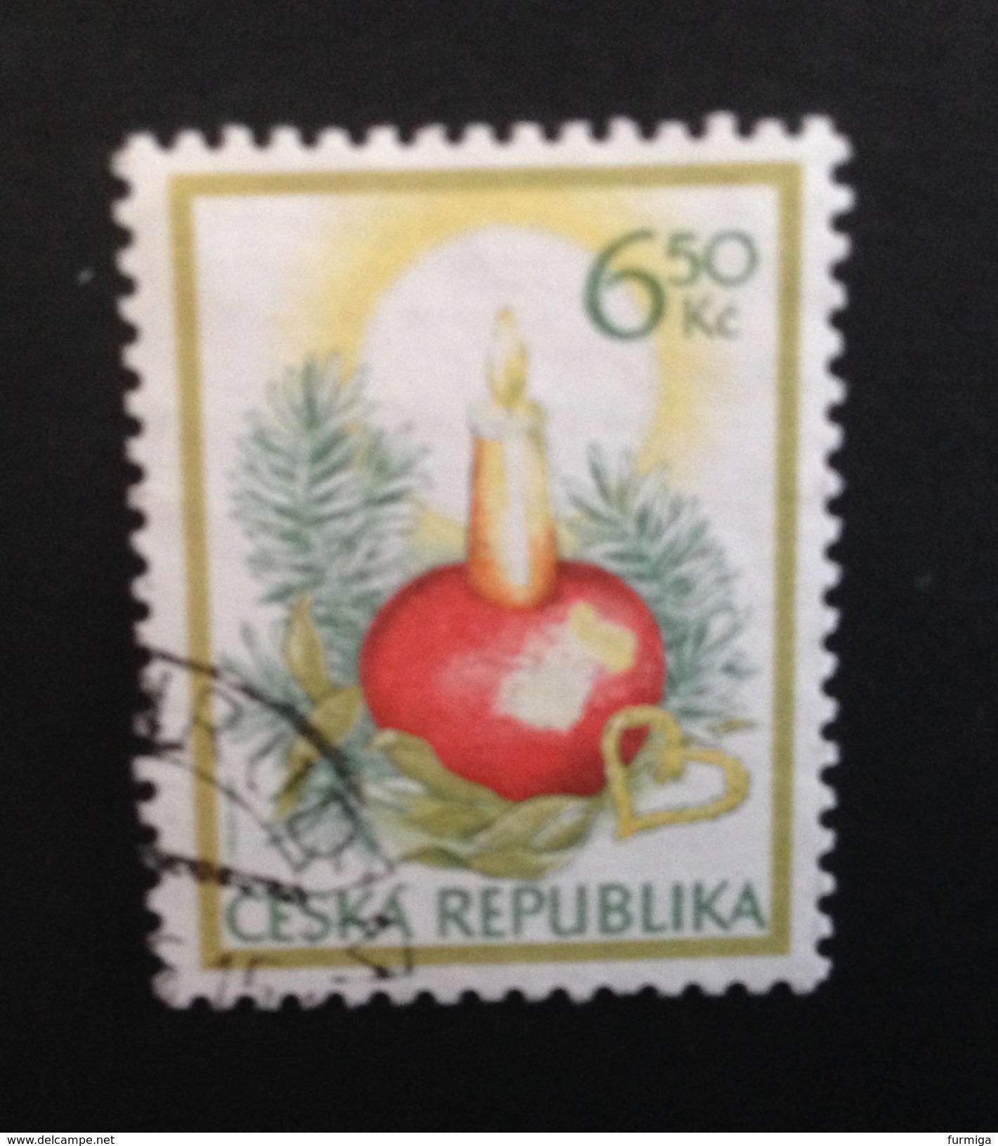 Czech Rep. 2004 - 419 Christmas  Fine Used - Rund Gestempelt - Usato - Oblitérés