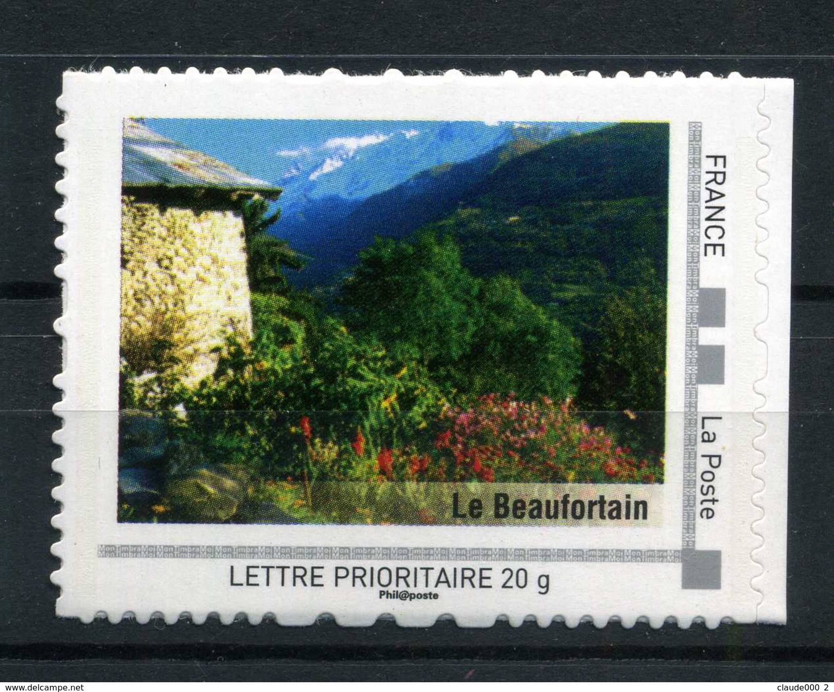 Le BEAUFORTAIN Adhésif Neuf ** . Collector " RHONE - ALPES "  2009 - Collectors