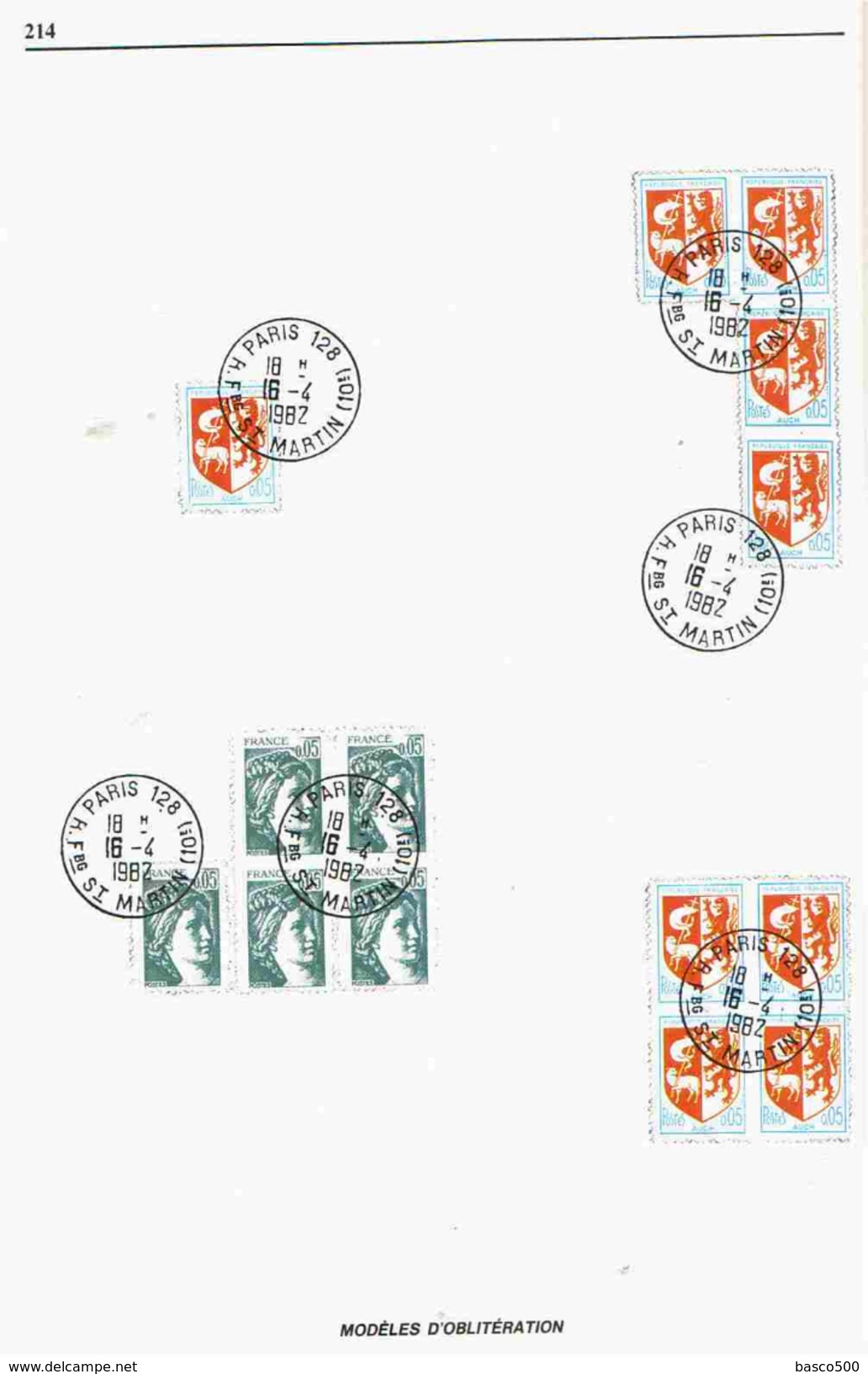 1982 DG POSTES Rare Manuel ENSEIGNEMENT PRO SERVICE POSTAL Illustré