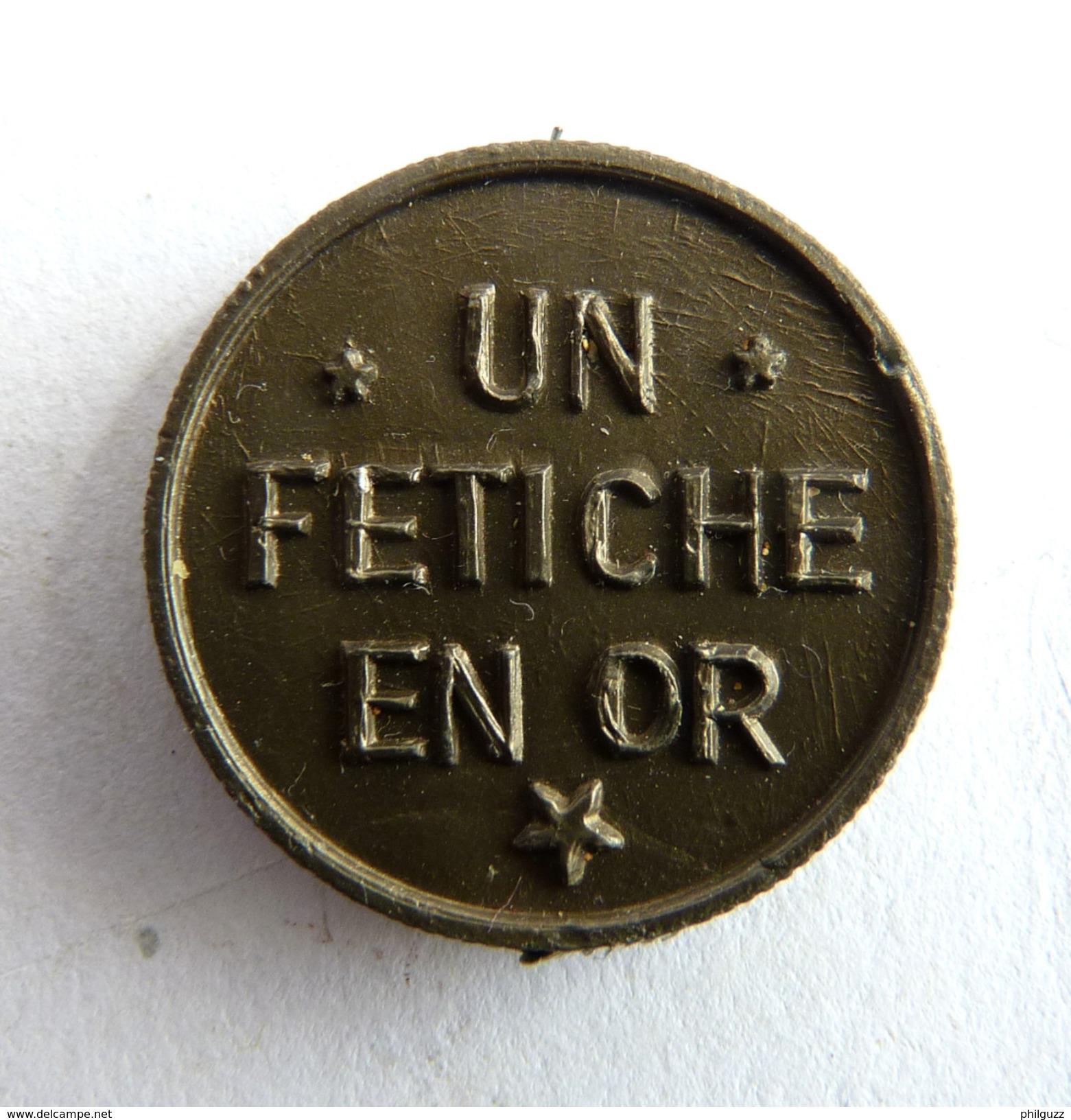 FEVE PLASTIQUE PIÈCE DE MONNAIE PORTE BONHEUR NAPOLEON III - Geschichte