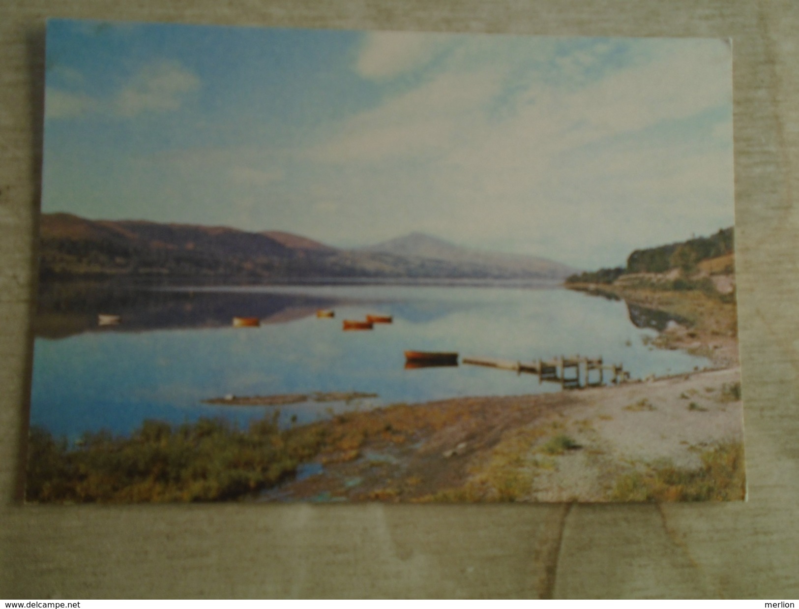 D148969 Wales  BALA LAKE  Or LLYN TEGID - Merionethshire