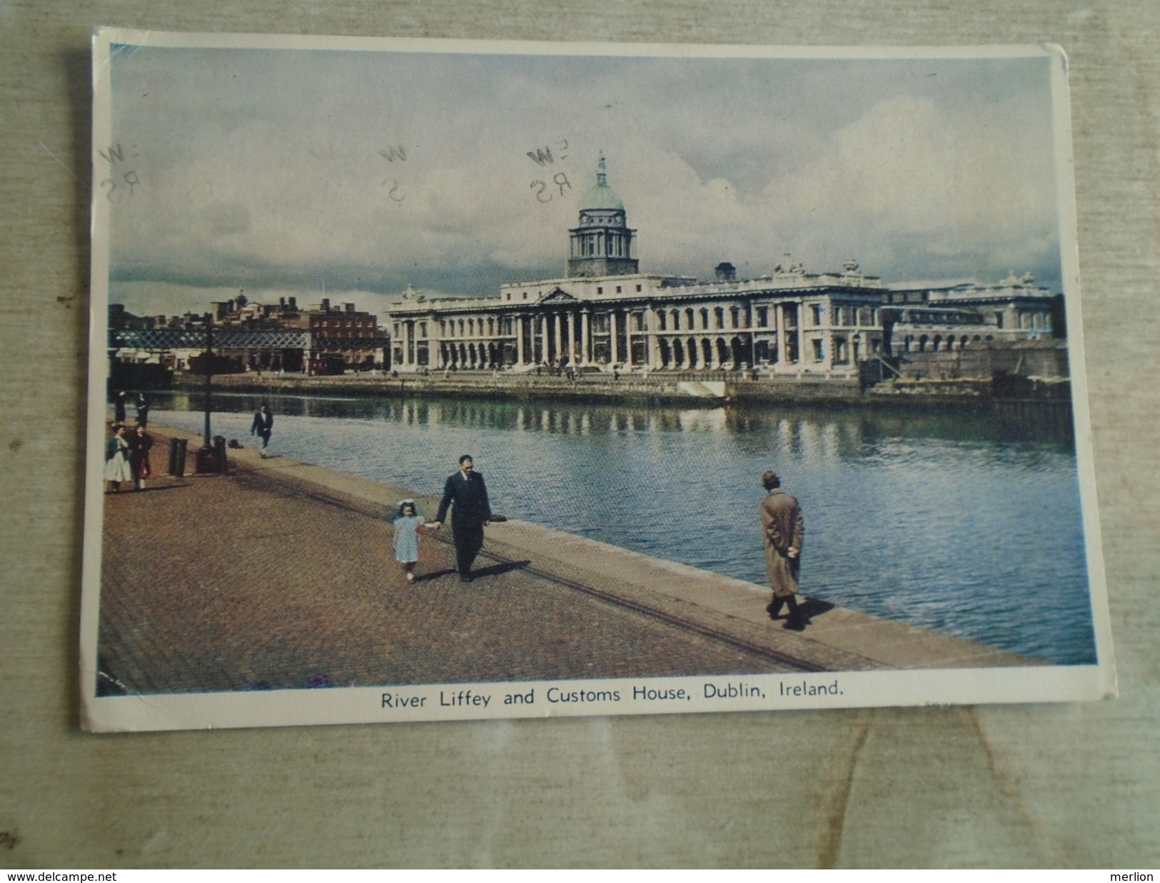 D149008 IRELAND  DUBLIN - River Liffey And Customs House 1962 Stamp - Dublin