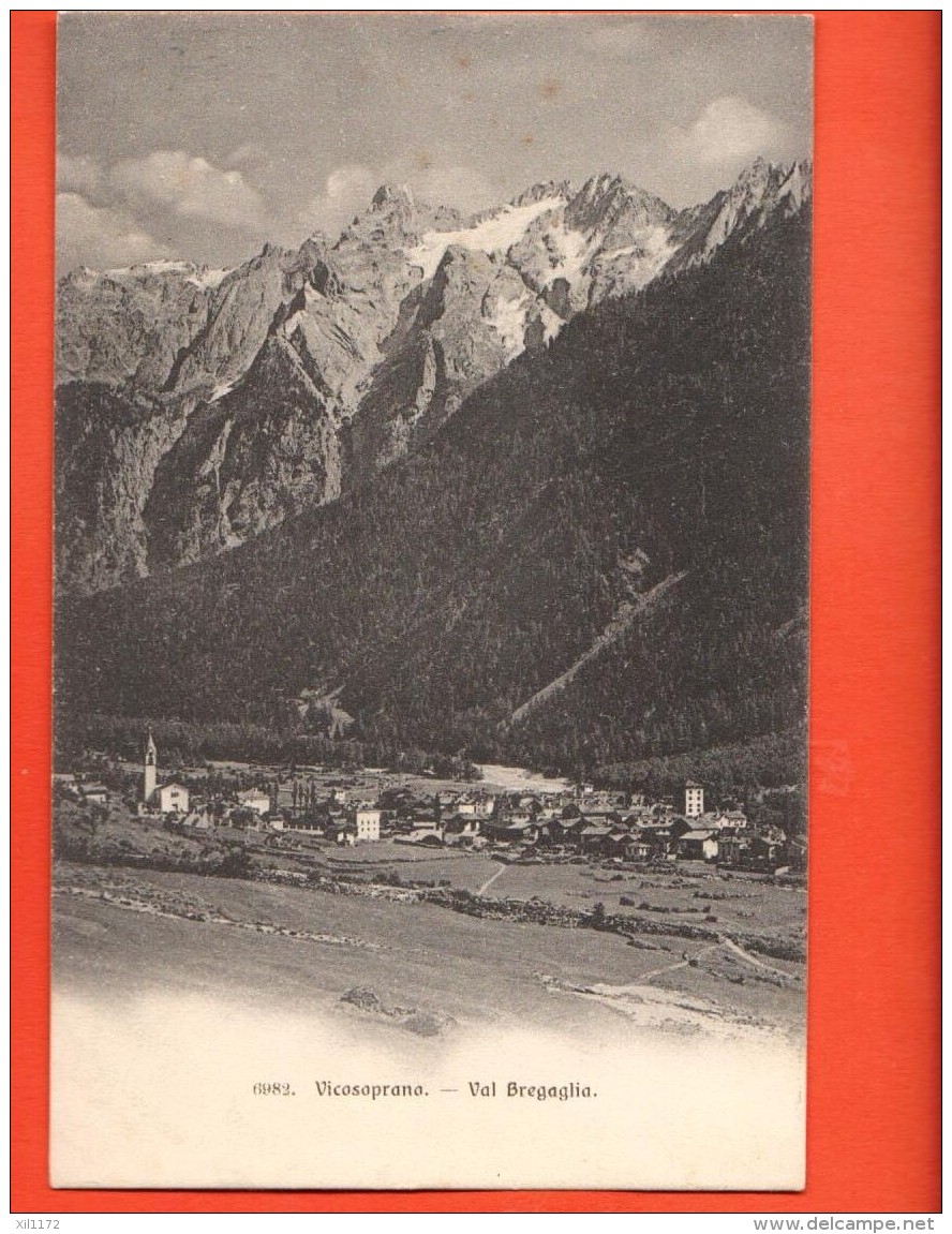 IBO-21 Vicosoprano, Val  Bregaglia  Maloja,. Pionier. Non Viaggiatta. - Bregaglia