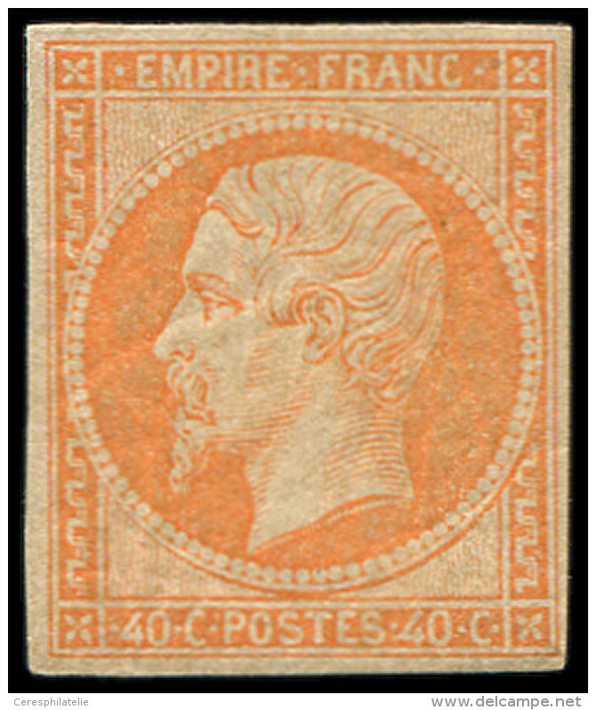 16   40c. Orange, TB - Autres & Non Classés