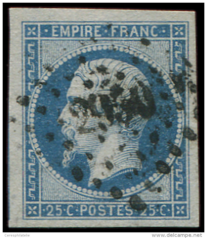 15   25c. Bleu, Belles Marges, Obl. PC, TTB - Autres & Non Classés