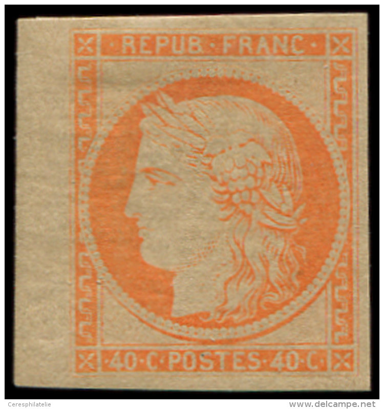 R5g  40c. Orange, REIMPRESSION, Bdf, TB - Other & Unclassified