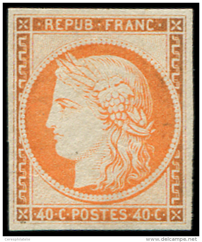 R5g  40c. Orange, REIMPRESSION, TB - Other & Unclassified