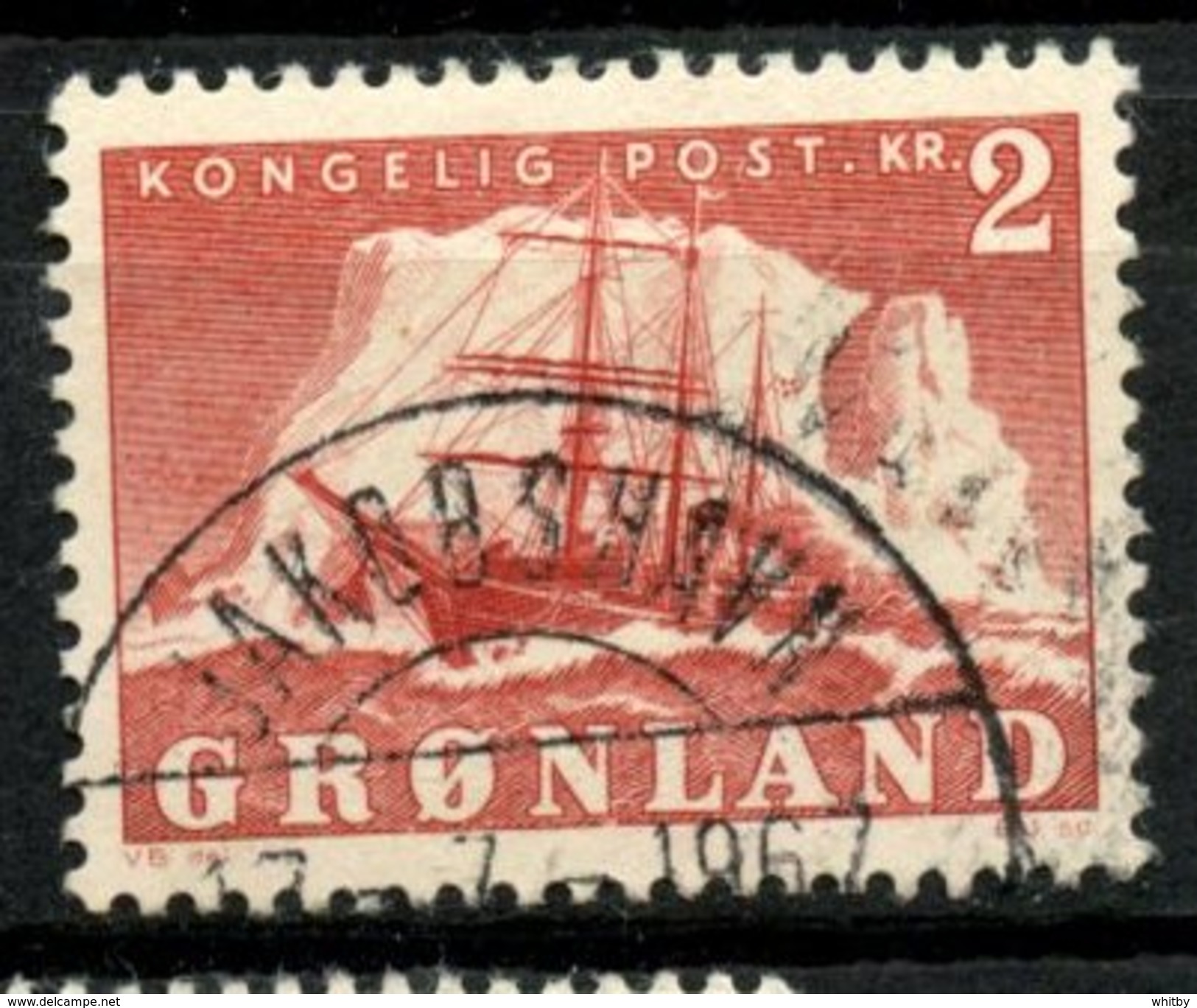 Greenland 1950 2k Polar Ship Gustav Holm Issue #37 - Gebraucht