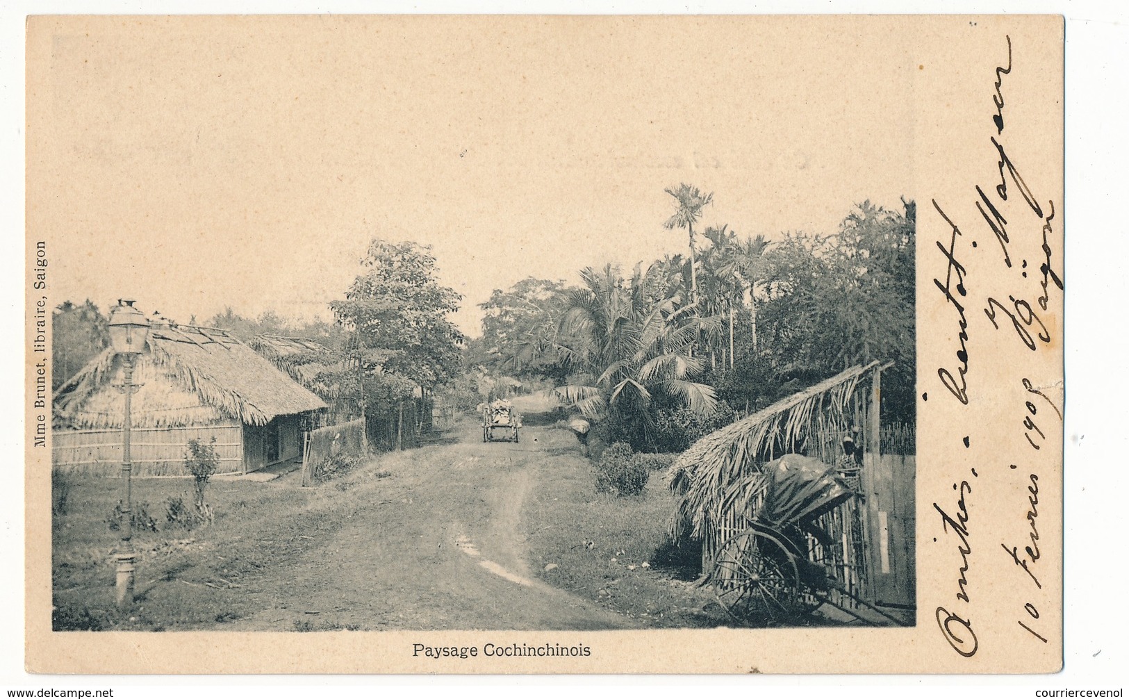 CPA - INDOCHINE - Paysage Cochinchinois - Vietnam