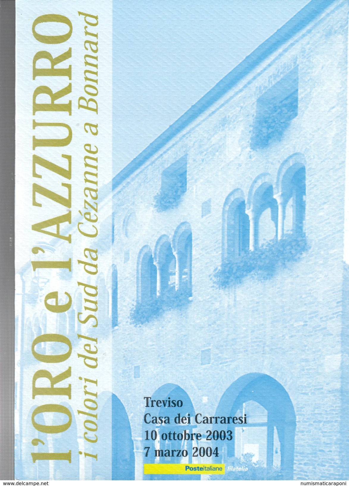 FOLDER L'oro E L'azzurro 2003 - Folder