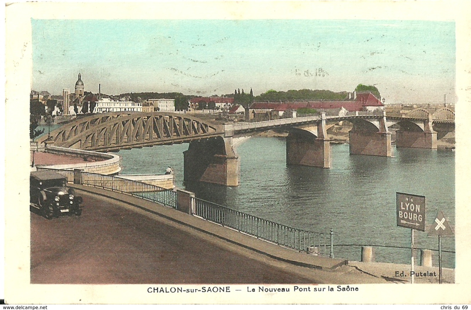 Chalon Sur Saone Le Nouveau Pont Sur La Saone - Chalon Sur Saone