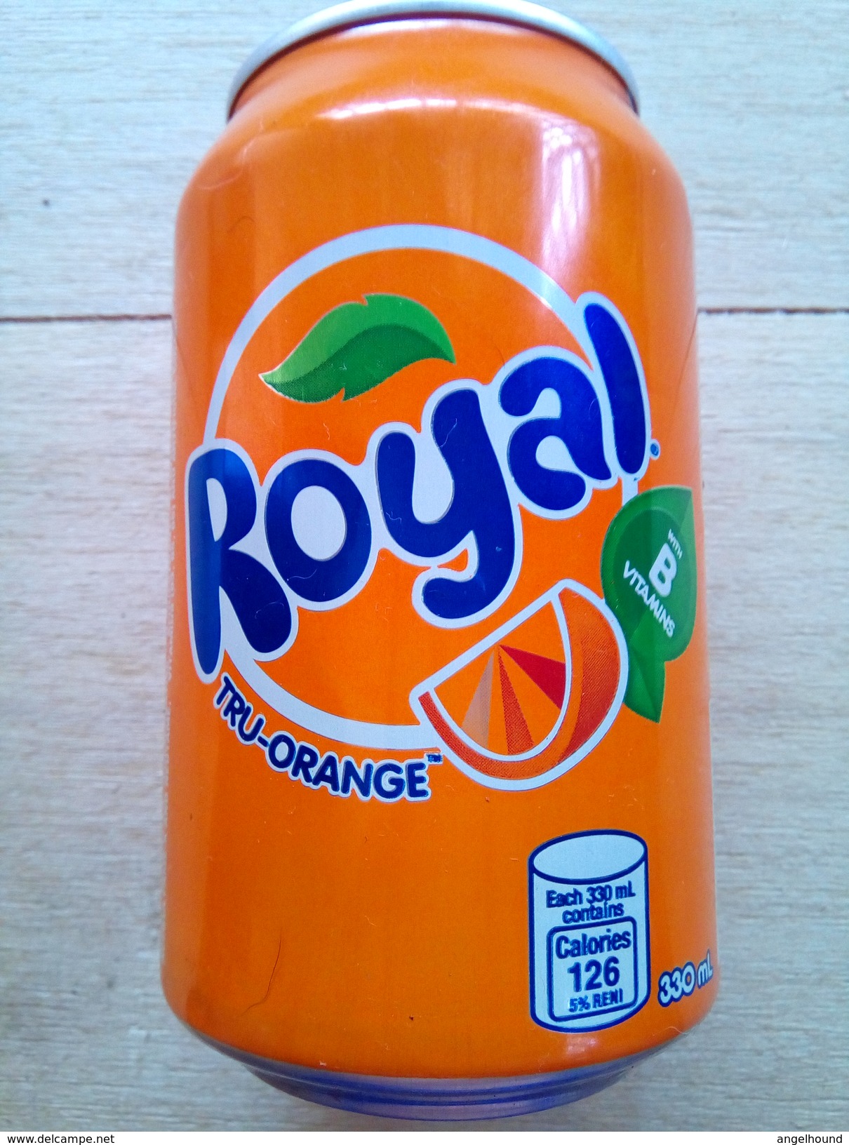 Royal Orange (Coca Cola ) Empty Can - Cannettes