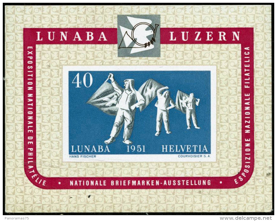 N&deg;14 Le Bloc Lunaba 1951 - TB - Other & Unclassified